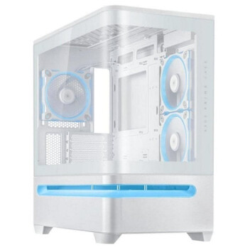 Torre PC Caja PC ASUS PRIME AP202 ARGB Blanca micro ATX/Mini-ITX Vidrio Templado RGB Torre PC Caja PC ASUS PRIME AP202 ARGB Blanca micro ATX/Mini-ITX Vidrio Templado RGB