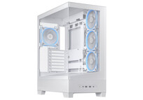 Torre PC ASUS A31 PLUS ARGB Mid Tower ATX Doble Cristal Templado USB-C Blanca