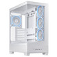 Torre PC ASUS A31 PLUS ARGB Mid Tower ATX Doble Cristal Templado USB-C Blanca