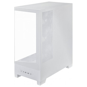 Torre PC ASUS A31 PLUS ARGB Mid Tower ATX Doble Cristal Templado USB-C Blanca