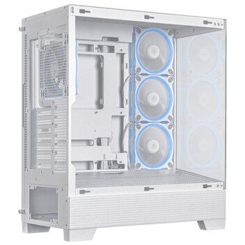 Torre PC ASUS A31 PLUS ARGB Mid Tower ATX Doble Cristal Templado USB-C Blanca