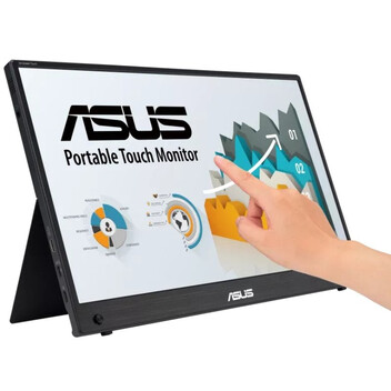 Monitor ASUS ZenScreen MB16AMTR 15.6" LED IPS FullHD Táctil USB-C Monitor ASUS ZenScreen MB16AMTR 15.6" LED IPS FullHD Táctil USB-C