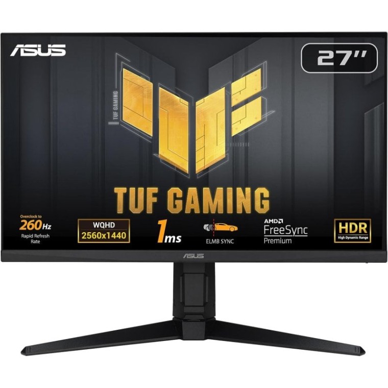 ASUS TUF VG27AQML1A 27" LED IPS WQHD 260Hz G-SYNC Compatible