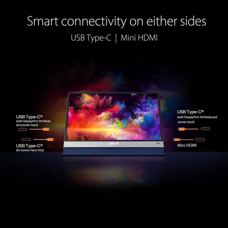 ASUS ZenScreen OLED MQ13AH 13.3" OLED FullHD USB-C