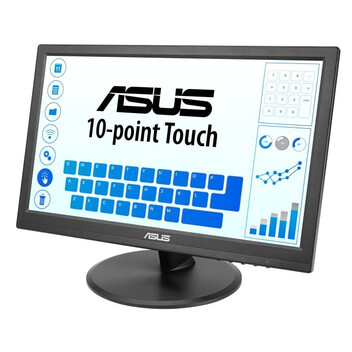 Monitor ASUS VT169HE 15.6" FullHD 1080p IPS Multitáctil 10 puntos Eye Care VESA