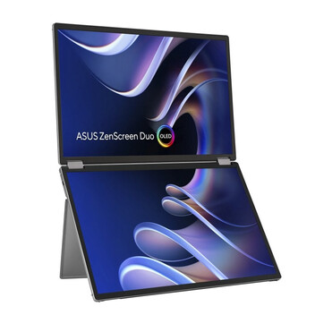 Monitor ASUS ZenScreen Duo OLED MQ149CD 14″ 1920x1200 OLED 1ms Plata Panel Brillante Dual Screen