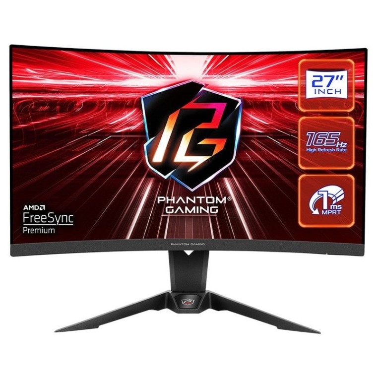 Asrock Phantom Gaming PG27Q15R2A 27" WQHD 165Hz FreeSync Premium Curva