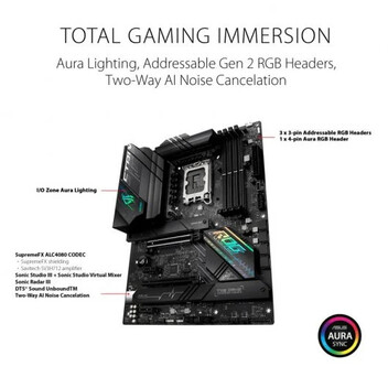 Asus ROG STRIX B660-F GAMING WIFI Asus ROG STRIX B660-F GAMING WIFI