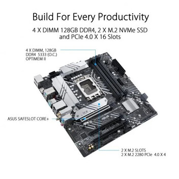 Asus PRIME B660M-A WIFI D4 Asus PRIME B660M-A WIFI D4