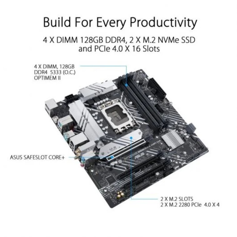 Asus PRIME B660M-A WIFI D4