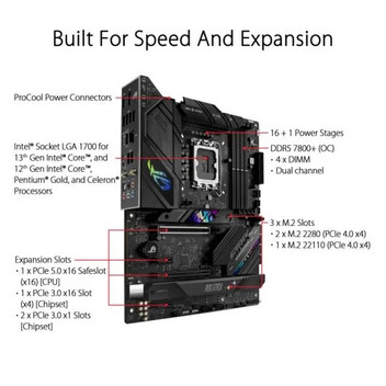 ASUS ROG STRIX B760-F GAMING WIFI ASUS ROG STRIX B760-F GAMING WIFI