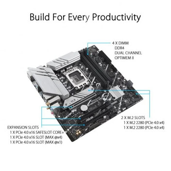 ASUS Prime B760M-A WIFI D4 ASUS Prime B760M-A WIFI D4