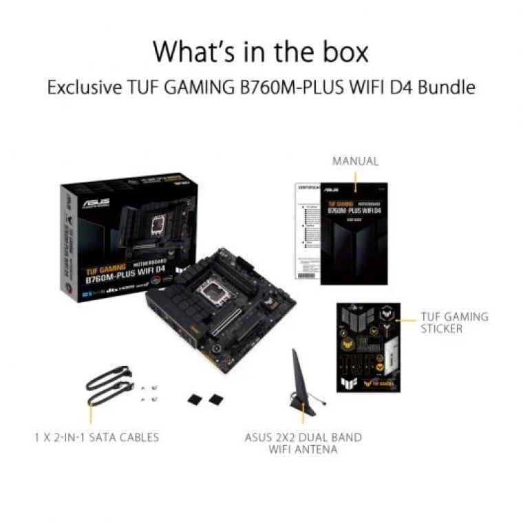 ASUS TUF GAMING B760M PLUS WIFI D4