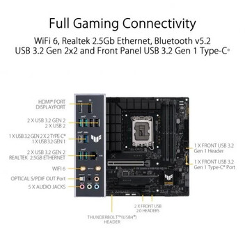 ASUS TUF GAMING B760M PLUS D4 ASUS TUF GAMING B760M PLUS D4
