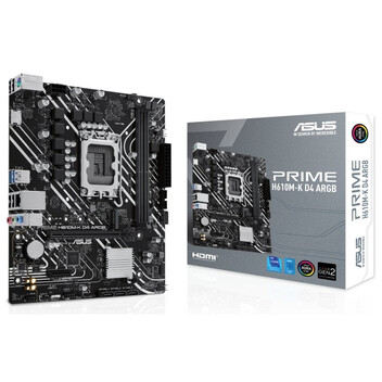 Placa Base ASUS PRIME H610M-K D4 ARGB Placa Base ASUS PRIME H610M-K D4 ARGB