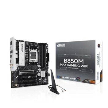 Placa Base ASUS B850 micro ATX AM5 B850M MAX GAMING WIFI DDR5 Wi-Fi 6 PCIe 5.0 Placa Base ASUS B850 micro ATX AM5 B850M MAX GAMING WIFI DDR5 Wi-Fi 6 PCIe 5.0