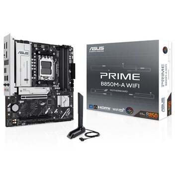 Placa Base ASUS PRIME B850M-A WIFI AM5 Micro ATX DDR5 Wi-Fi 6E 2.5GbE LAN