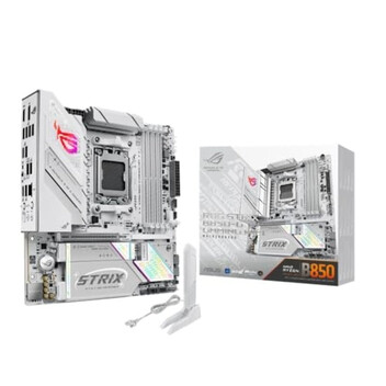Placa Base ASUS B850 AM5 micro ATX ROG Strix B850-G WiFi 7 DDR5 PCIe 5.0 4xM.2 HDMI DisplayPort Placa Base ASUS B850 AM5 micro ATX ROG Strix B850-G WiFi 7 DDR5 PCIe 5.0 4xM.2 HDMI DisplayPort