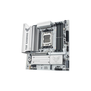 Placa Base ASUS B850 AM5 Micro ATX TUF GAMING B850M-PLUS WIFI7 White DDR5 WiFi 7 Bluetooth 5.4 Placa Base ASUS B850 AM5 Micro ATX TUF GAMING B850M-PLUS WIFI7 White DDR5 WiFi 7 Bluetooth 5.4