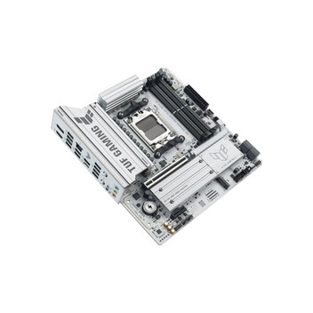 Placa Base ASUS B850 AM5 Micro ATX TUF GAMING B850M-PLUS WIFI7 White DDR5 WiFi 7 Bluetooth 5.4 Placa Base ASUS B850 AM5 Micro ATX TUF GAMING B850M-PLUS WIFI7 White DDR5 WiFi 7 Bluetooth 5.4