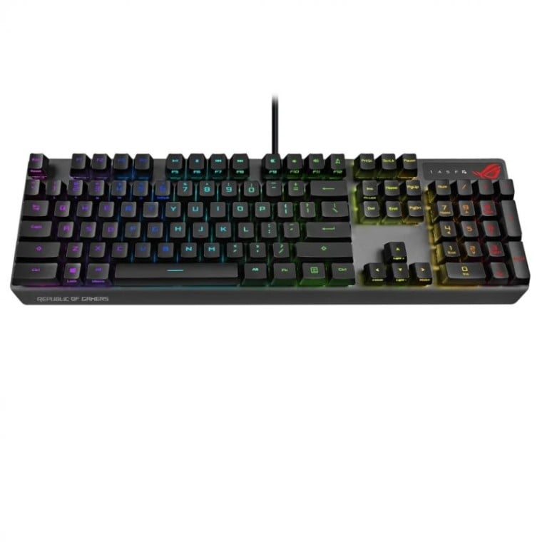 Asus ROG Strix Scope RX Teclado Mecánico Gaming RGB Switch Óptico ROG RX Red