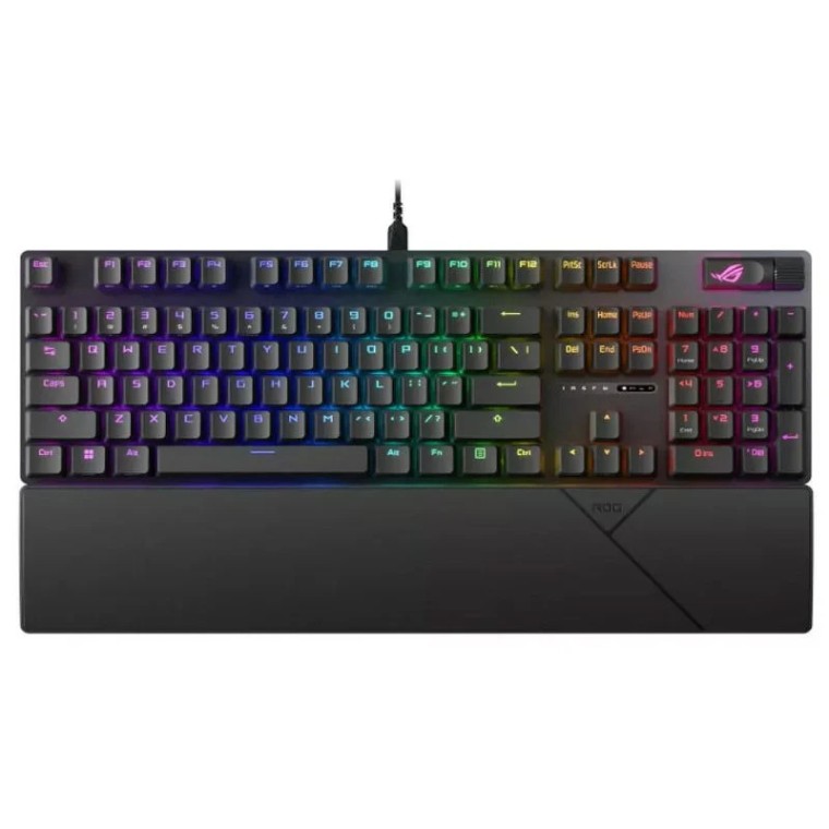 ASUS ROG Strix Scope II Teclado Mecánico Gaming Switch NX Snow AZERTY Francés Negro