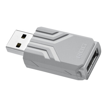 Polling Rate Booster Asus USB blanco compatible con ratón y teclado ROG Polling Rate Booster Asus USB blanco compatible con ratón y teclado ROG