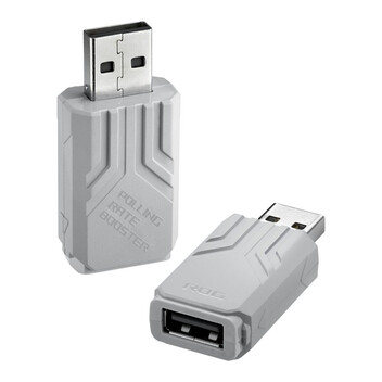 Polling Rate Booster Asus USB blanco compatible con ratón y teclado ROG Polling Rate Booster Asus USB blanco compatible con ratón y teclado ROG