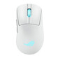Ratón Gaming ASUS ROG Keris II Origin Blanco 42000 DPI 8000Hz Wireless Bluetooth RGB