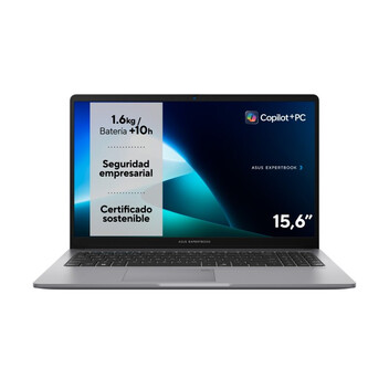 Portátil ASUS ExpertBook P1 P1503CVA-S70402 15.6" Intel Core i3-1315U 16GB 512GB SSD Gris Brumoso Si