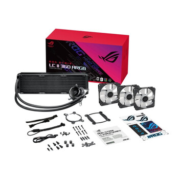ASUS ROG STRIX LC II 360 ARGB Sistema de Refrigeración para Ordenador ASUS ROG STRIX LC II 360 ARGB Sistema de Refrigeración para Ordenador