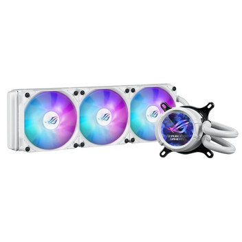ASUS ROG Strix LC III 360 ARGB White Edition ARGB Kit de Refrigeración Líquida 360mm Blanco ASUS ROG Strix LC III 360 ARGB White Edition ARGB Kit de Refrigeración Líquida 360mm Blanco
