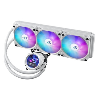 ASUS ROG Strix LC III 360 ARGB White Edition ARGB Kit de Refrigeración Líquida 360mm Blanco ASUS ROG Strix LC III 360 ARGB White Edition ARGB Kit de Refrigeración Líquida 360mm Blanco