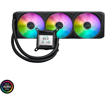 ASUS Prime LC 360 ARGB LCD Kit Refrigeración Líquida con Pantalla LCD 360mm Negro ASUS Prime LC 360 ARGB LCD Kit Refrigeración Líquida con Pantalla LCD 360mm Negro