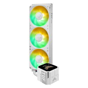 Refrigeracion Liquida ASUS TUF Gaming LC III 360 ARGB LCD 360mm 3 Ventiladores LCD Blanco