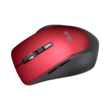 ASUS WT425 Ratón Óptico Inalámbrico 1600 DPI Rojo