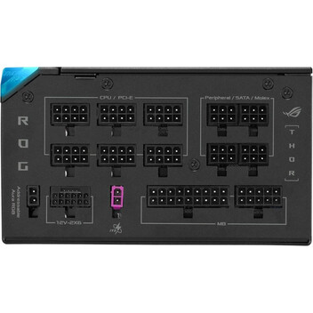 Fuente Alimentación ASUS ROG Thor 1000P3 ATX 3.1 PCIe 5.1 1000W 80 Plus Platinum Modular Fuente Alimentación ASUS ROG Thor 1000P3 ATX 3.1 PCIe 5.1 1000W 80 Plus Platinum Modular