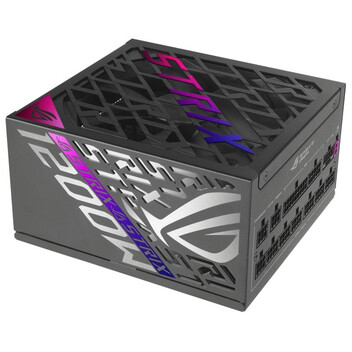 Fuente Alimentación ASUS ROG STRIX 1200P ATX 3.1 PCIe 5.1 1200W 80 Plus Platinum Modular Fuente Alimentación ASUS ROG STRIX 1200P ATX 3.1 PCIe 5.1 1200W 80 Plus Platinum Modular