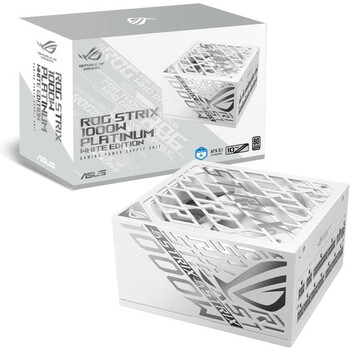 Fuente Alimentación ASUS ROG STRIX 1000P White Edition ATX 3.1 PCIe 5.1 1000W 80 Plus Platinum Modul