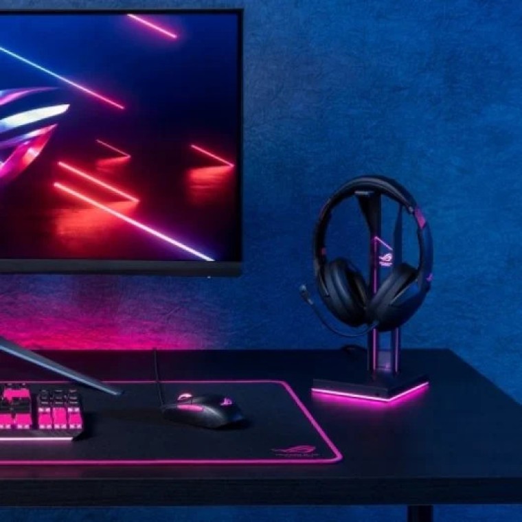 ASUS Rog Strix Go 2.4 Electro Punk Auriculares Bluetooth Negro