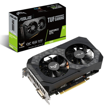 Tarjeta Gráfica Asus GeForce GTX 1660 TUF Gaming OC 6GB GDDR5