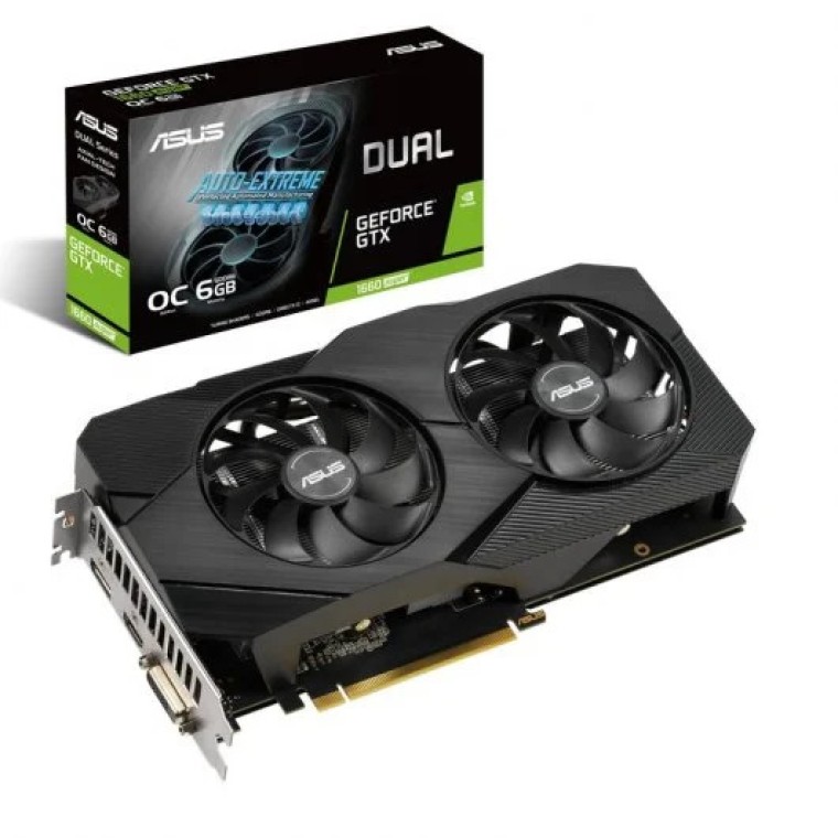 Asus GeForce GTX 1660 SUPER OC Dual 6GB GDDR6