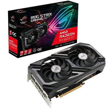 Asus ROG Strix AMD Radeon RX 6600 XT OC Edition 8GB GDDR6 Asus ROG Strix AMD Radeon RX 6600 XT OC Edition 8GB GDDR6