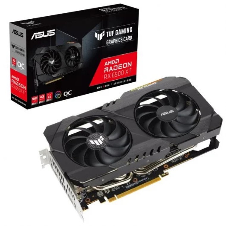 ASUS TUF Gaming AMD Radeon RX 6500 XT OC Edition 4GB GDDR6