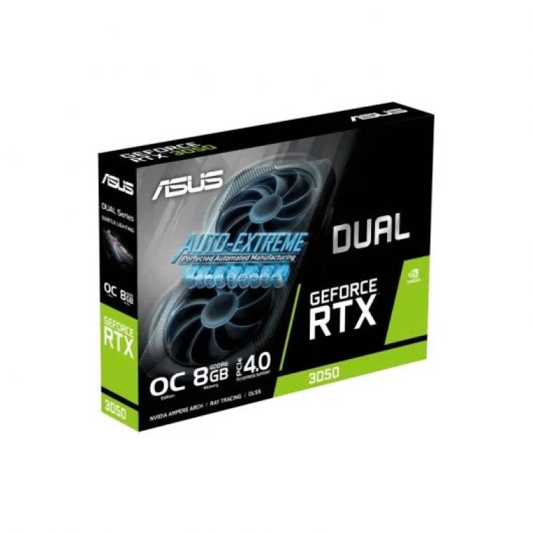 ASUS Dual GeForce RTX 3050 OC Edition 8GB GDDR6