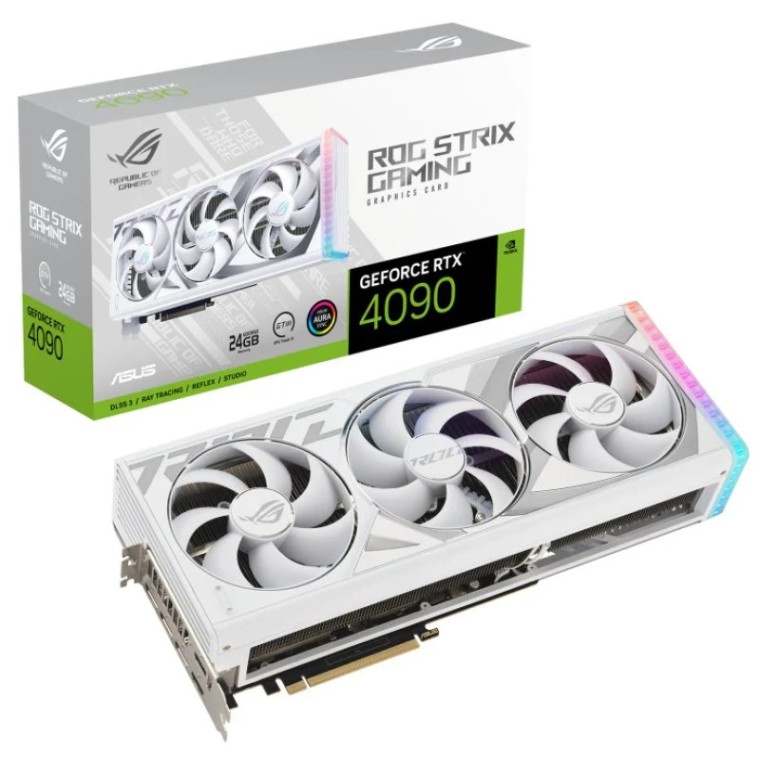 ASUS ROG STRIX RTX 4090 OC White 24GB GDDR6X DLSS3