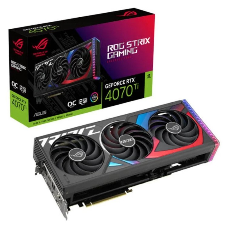 ASUS ROG Strix GeForce RTX 4070 Ti OC 12GB GDDR6X DLSS3