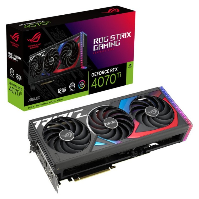 ASUS ROG Strix GeForce RTX 4070 Ti 12GB GDDR6X DLSS3