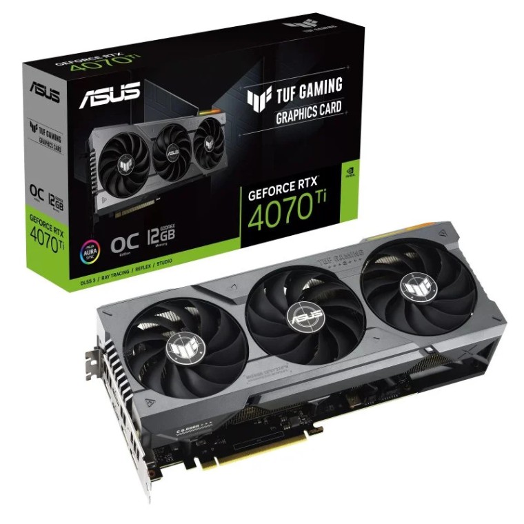 ASUS TUF Gaming GeForce RTX 4070 Ti OC Edition 12GB GDDR6X DLSS3