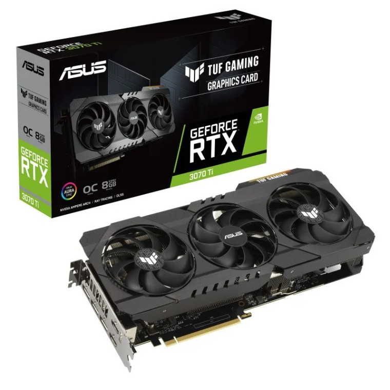 ASUS TUF Gaming GeForce RTX 3070 Ti V2 OC Edition 8GB GDDR6X